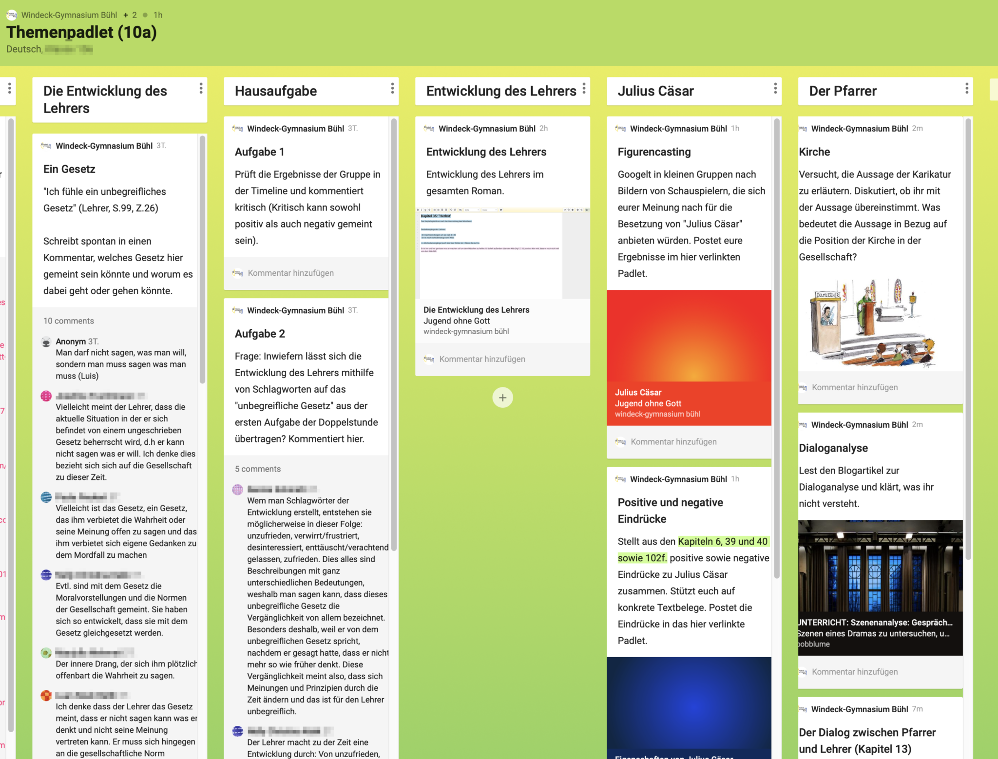 Padlet Beschreib , Wie erstellt man ein Padlet? Eine Schritt für ...