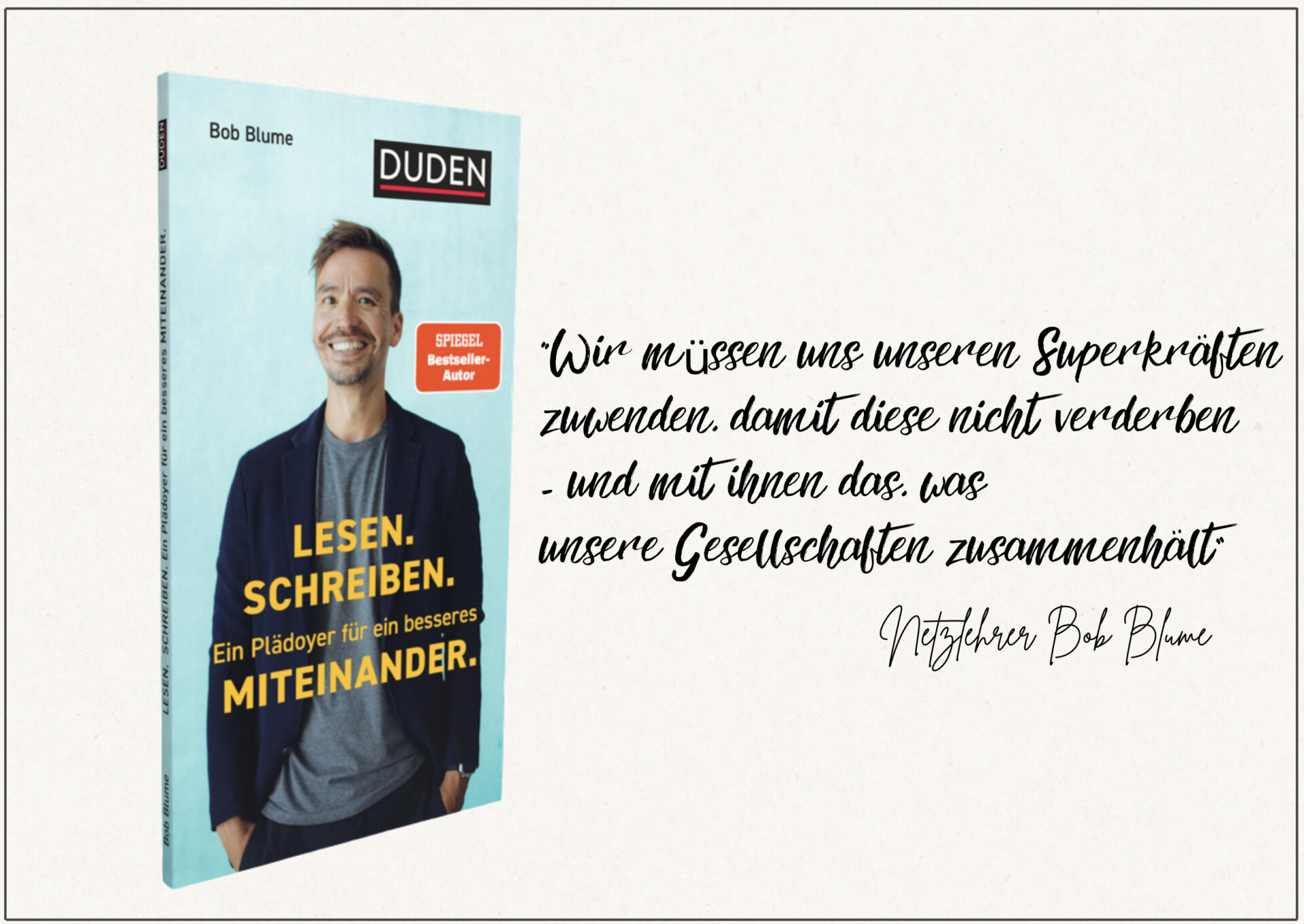 PERSÖNLICH: Debattenbuch übers Lesen und...